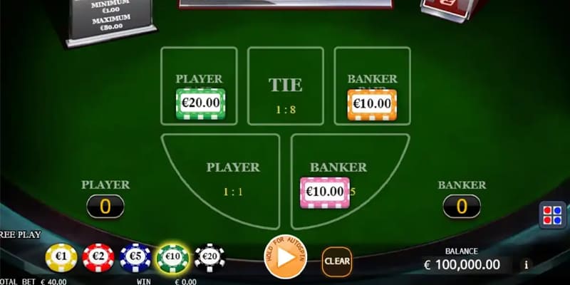 Bí mật các thủ thuật chơi Baccarat hay là luôn đặt Banker